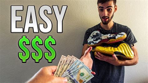 how to make money selling sneakers